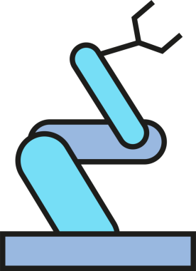Endüstriyel Robot Silahlandırma Simgesi