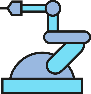 Endüstriyel Robot Silahlandırma Simgesi