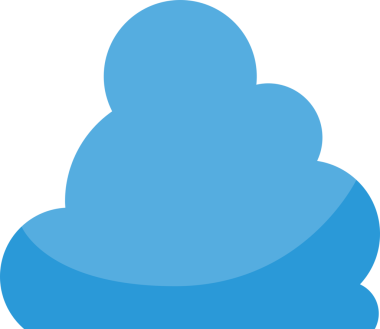 Mavi Bulutlu Resim Clipart