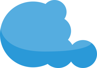 Mavi Bulutlu Resim Clipart