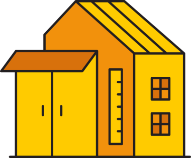 Ev Yapılandırma Simgesi İllüstrasyonu