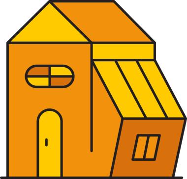 Ev Yapılandırma Simgesi İllüstrasyonu