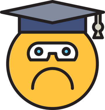 Huysuz Öğrenci Duygu Simgesi