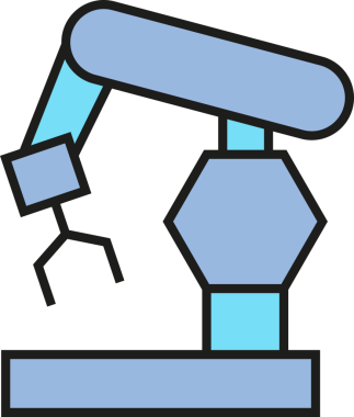 Robotik Kol Simgesi Üretiliyor