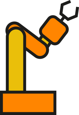 Robotik Kol Simgesi Üretiliyor