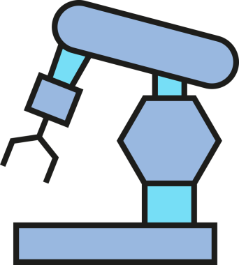 Robotik Kol Simgesi Üretiliyor