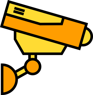 Güvenlik Kamerası Simgesi Simgesi