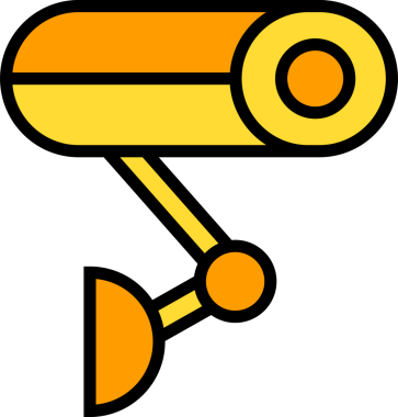 Güvenlik Kamerası Simgesi Simgesi