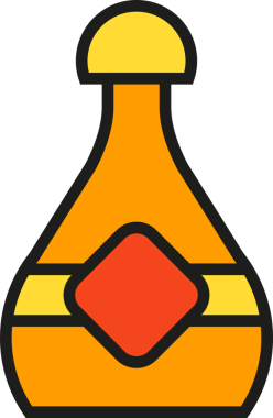 Paketleme Şişe Simgesi İllüstrasyonu