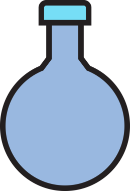 Paketleme Şişe Simgesi İllüstrasyonu