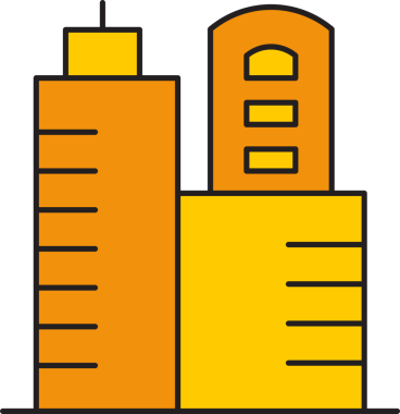 Ofis ve Apartman Binası Simgesi