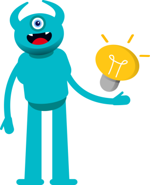 Tek Göz Canavarı Karakteri ve Ampul