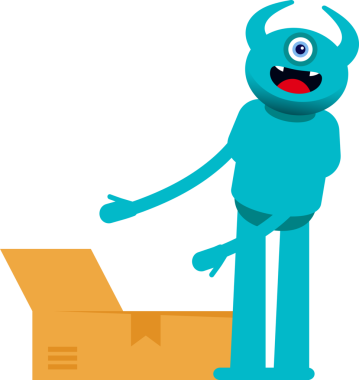 Tek Göz Canavarı Karakteri Açma Kutusu