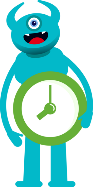 Tek Göz Canavarı Karakteri Saati