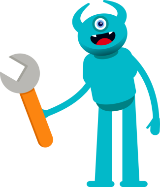 Tek Göz Canavarı Karakteri Anahtarı Tutma Aracı