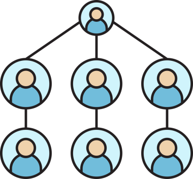 Halkın Ağ Diyagramı Simgesi