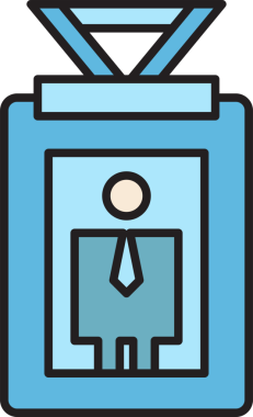 Ofis çalışanı Kart Simgesi
