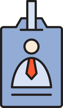 Ofis çalışanı Kart Simgesi