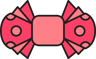 Pembe Dekoratif Papyon Çizimi