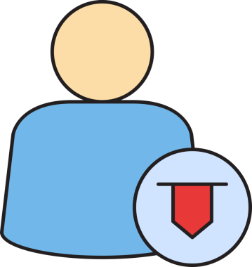 İnsanlar Kullanıcı ve Yer İmleri Simgesi