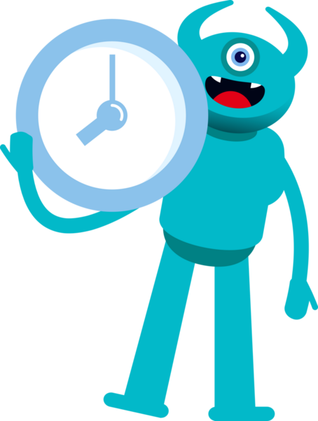 Tek Göz Canavarı Karakteri Saati