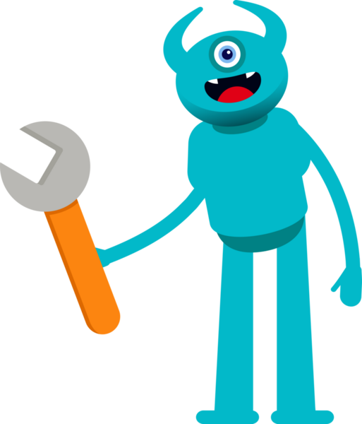 Tek Göz Canavarı Karakteri Anahtarı Tutma Aracı