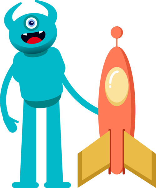 Tek Göz Canavarı Karakteri ve Roket