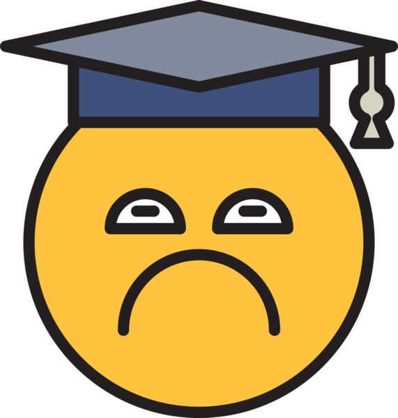 Huysuz Surat Öğrencisi Emoji