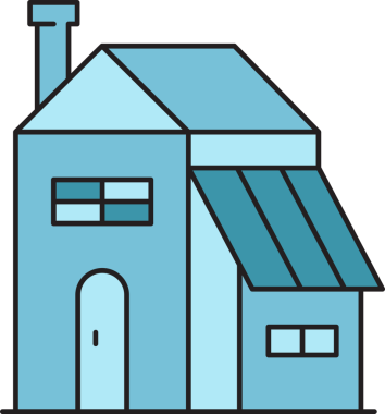 Ev Binası Simgesi Clipart