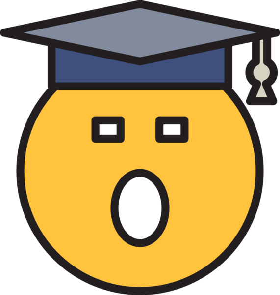 Şaşırmış Öğrenci Duygusallığı Clipart