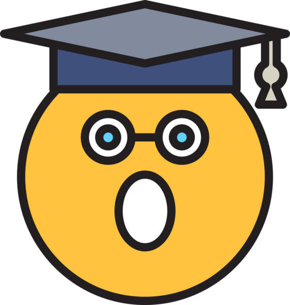 Şaşırmış Öğrenci Duygusallığı Clipart