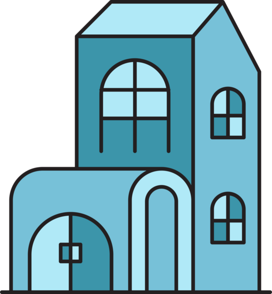 Ev Binası Simgesi Clipart