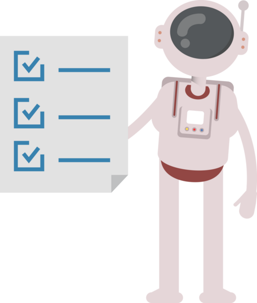 Astronot Karakteri ve Liste Belgesi