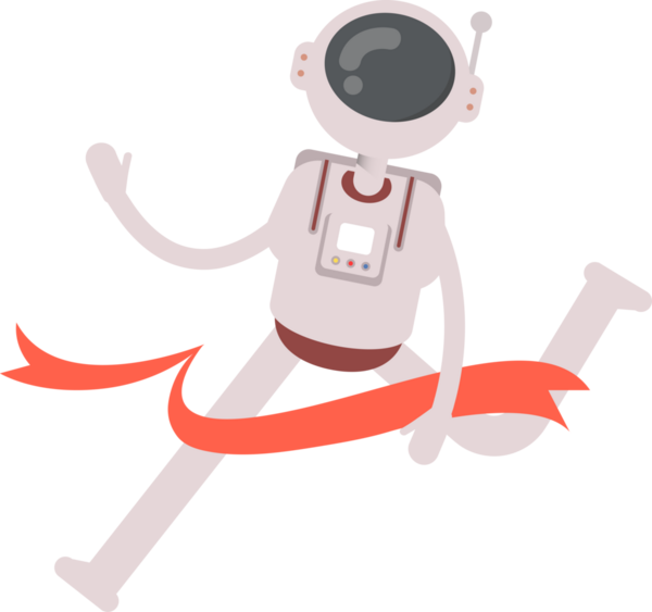 Bitiş Çizgisi 'nde Astronot Karakteri