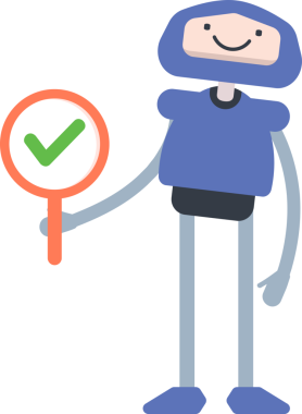 Çizgi Robot Karakteri Clipart