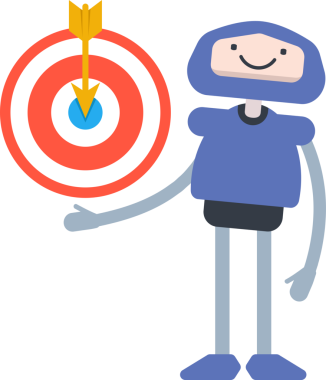 Çizgi Robot Karakteri Clipart