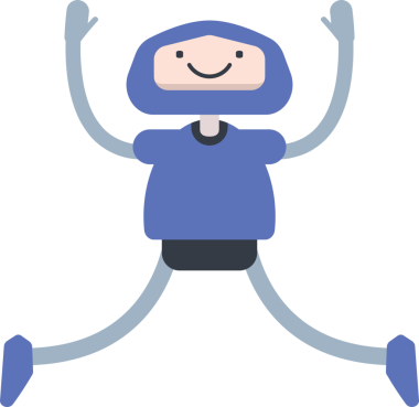 Çizgi Robot Karakteri Clipart