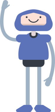 Çizgi Robot Karakteri Clipart