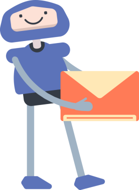 Çizgi Robot Karakteri Clipart