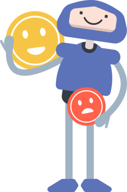 Çizgi Robot Karakteri Clipart