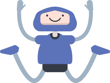 Çizgi Robot Karakteri Clipart