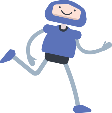 Çizgi Robot Karakteri Clipart