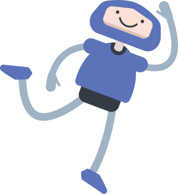 Çizgi Robot Karakteri Clipart