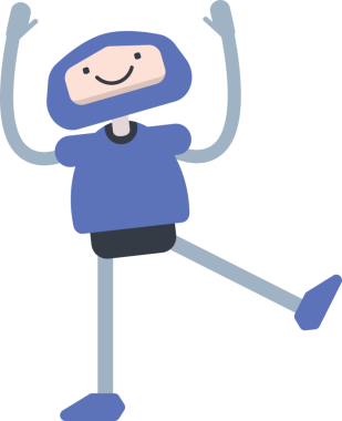 Çizgi Robot Karakteri Clipart