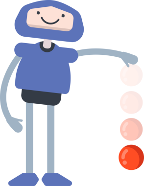 Robot Çizgi Film Karakteri Çizimi