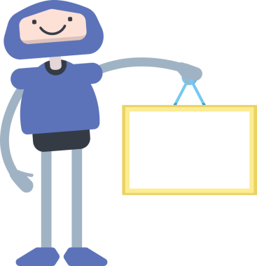 Robot Çizgi Film Karakteri Çizimi