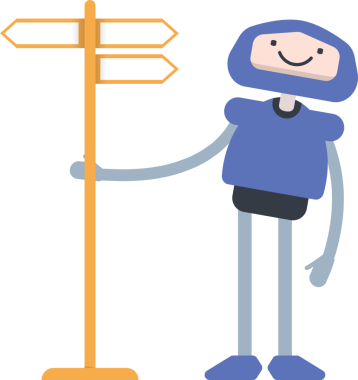 Robot Çizgi Film Karakteri Çizimi