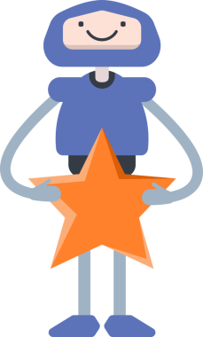 Robot Çizgi Film Karakteri Çizimi