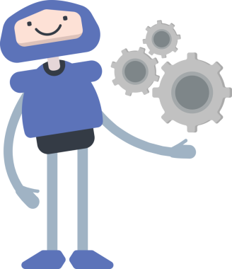 Robot Çizgi Film Karakteri Çizimi