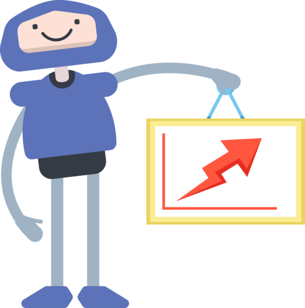 Robot Çizgi Film Karakteri Çizimi